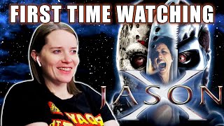 FIRST TIME WATCHING | Jason X (2001) | Movie Reaction | What Did We Just Watch?!