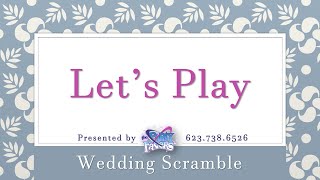 Wedding Scramble