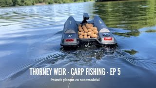 Thorney Weir - Carp Fishing - Ep 5 - Pescuit plantat cu navomodelul