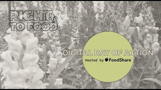 FoodShare's Digital Day of Action for the right to food