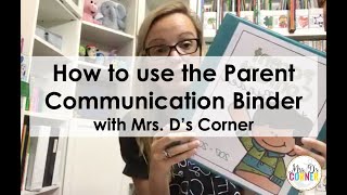 Parent Contact Log for IEPs and Classroom Documentation (Free Binder Inside)