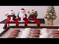 【dough 動手玩 烘焙diy 】耶誕馬卡龍食譜與做法│macaron recipe christmas gift