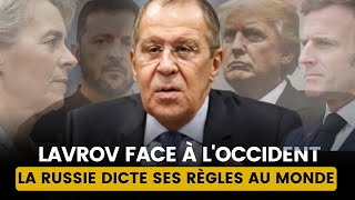 SERGUEÏ LAVROV A MIS L'OCCIDENT DEVANT LE FAIT ACCOMPLI : LA PAIX UNIQUEMENT À NOS CONDITIONS.