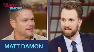 Matt Damon - "Kiss the Future" | The Daily Show