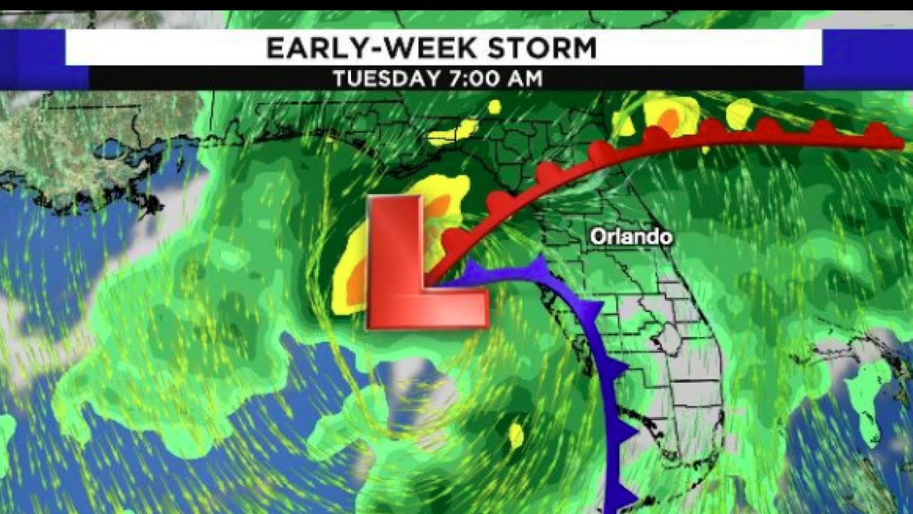 Cold Fronts Coming Through Central Florida - YouTube