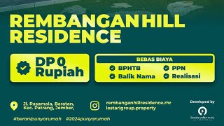 Perumahan Rembangan Hill Residence Type 50/84 Harga 300jutaan