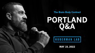 LIVE EVENT Q&A: Dr. Andrew Huberman Question & Answer in Portland, OR
