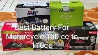 Best Battery for Bike (2024) | Two Wheeler battery Review || AMARON VS EXIDE BATTERY || SF Battery