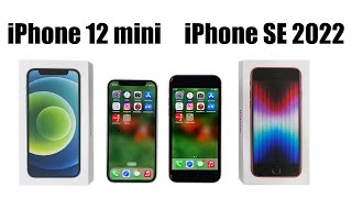iPhone SE 3 2022 vs iPhone 12 mini SPEED TEST