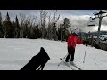 exploring big sky ski resort south face ski trails