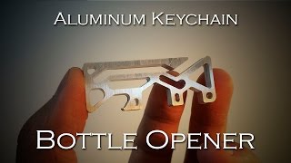 Aluminum Keychain Bottle Opener - Shapeoko Journey Ep. 20