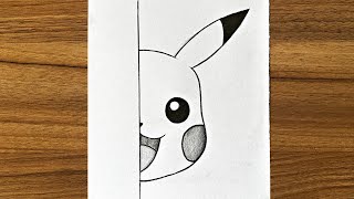 How to draw Pikachu step by step || Beginners drawing tutorials step by step || Art videos