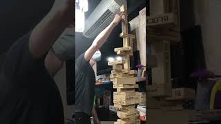 2021.04.08 超大型疊疊樂桌遊 crazy giant jenga challenge