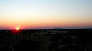 Kata Tjuta: Emerging sun disc