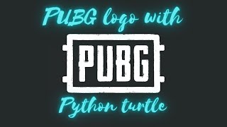Draw pubg logo with python turtle | #python #turtle #pubg #2021 #programming #programmers