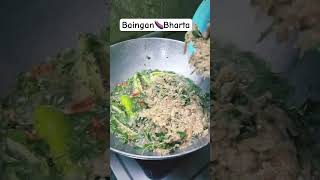 जळगाव स्टाइल वांग भरित😋 /Jalgaon styles baingan Bharta #jalgaon #baingan #spicy #viral #shorts