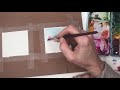 watercolor cherry blossom tutorial mini monday madness