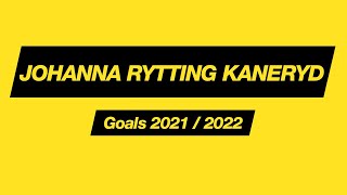 Johanna Rytting Kaneryd | BK Häcken | Goals 2021/2022