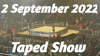 WWE Smack Down Taped Show 2 September 2022 Highlights - WWE Friday Night's SmackDown Taped Show
