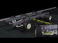 truck suspension 3d animation