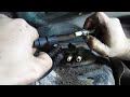 gmc jimmy chevy blazer fuel tank removal fuel pump replacement instructions diy part 1