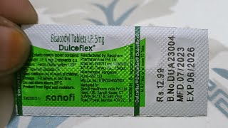 Dulcoflex Tablet uses || कब्ज की समस्या दूर करे || @medicinebasicinfo