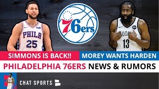 Ben Simmons BACK w/ Sixers; Teams Still Interested, Daryl Morey Wants James Harden? Sixers Rumors