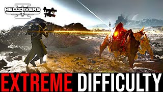 Helldivers 2 Extreme Difficulty is Absolute MADNESS!