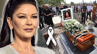 HOJE! No funeral da atriz Catherine Zeta-Jones, família e fãs se despedem