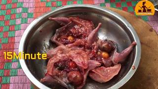 គ្រួចអាំងអំបិលម្ទេស  with I Love Cooking