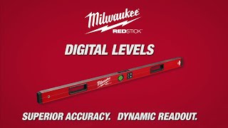 Milwaukee® REDSTICK™ Digital Level w/ PINPOINT™ Measurement Technology