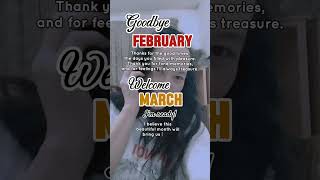 GOODBYE FEBRUARY WELCOME MARCH #highlight #yutubechannel #ARLENE