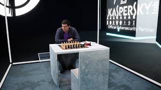 Vladimir Kramnik in the Armageddon Studio