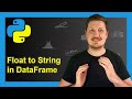 Convert Float to String in pandas DataFrame Column in Python (4 Examples) | Using astype() & apply()
