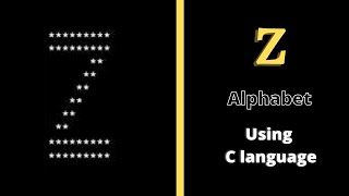 Alphabet Z in pattern using for loop in C language.| Star pattern programs | Harsh Monitor