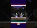 👽 Creepy Song 🛶 Row Your Boat #shorts #kidssong #halloween