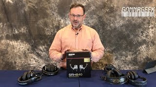 Shure SRH840 Professional Monitoring Headphones Unboxing