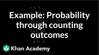 Example: Probability through counting outcomes | Precalculus | Khan Academy