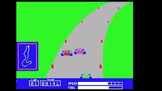 Colecovision, Emulated, Pitstop, Rookie, 3 Laps, St.Jovite, 1:33