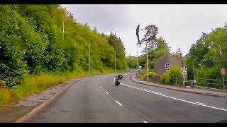 Red Kite almost hits motorcyclist on Berrington Hill, Cwmtwrch Uchaf, South Wales