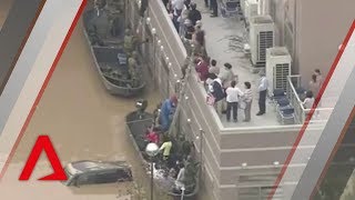 Japan floods: The aftermath