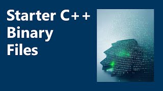 Binary Files | Starter C++ Programming, Ch. 12C