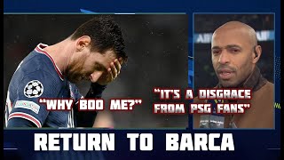 Thierry Henry Defends Messi From PSG Boos