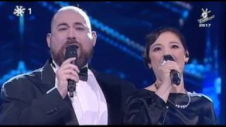 Sérgio Martins \u0026 Hélia Castro – Con te partirò | Gala de Fim de Ano | The Voice Portugal