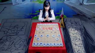 #抖音创业者大会 #象棋   兵马闯宫