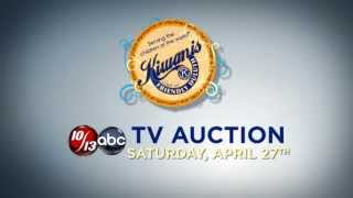 Kiwanis TV Auction_Saturday April 27