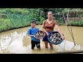 Harvest Mussels to sell at the market, Orphan boy, Building life