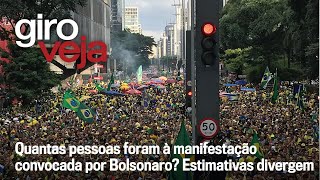 Ato Bolsonaro: a estimativa de público e o disparo de Gleisi contra Milei | Giro VEJA