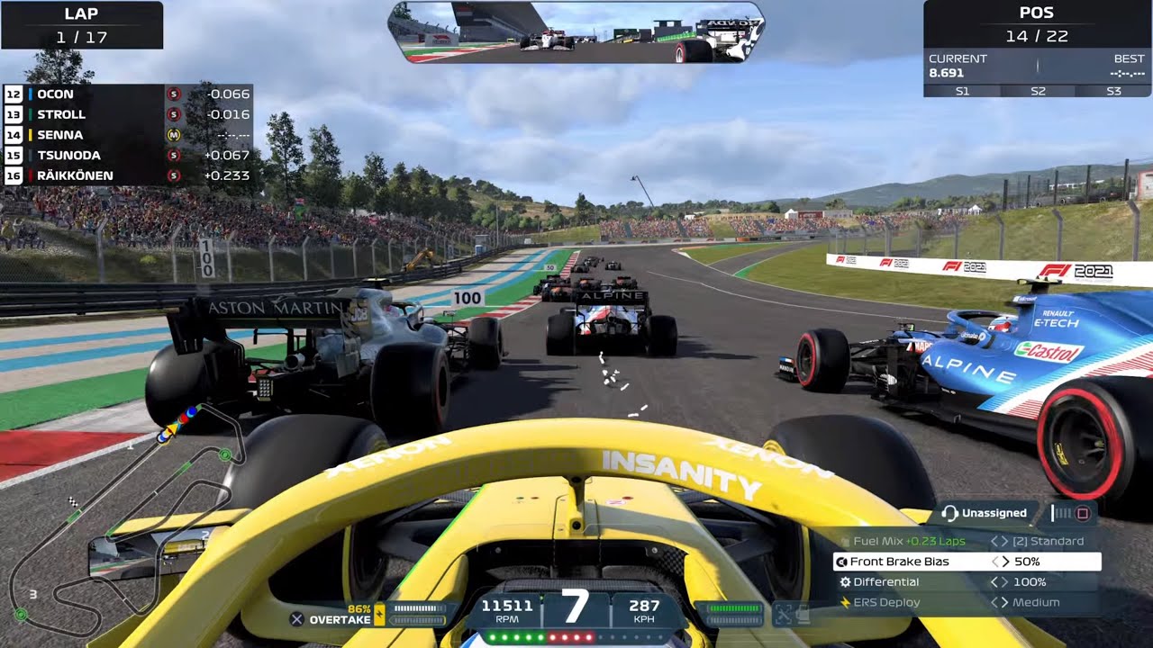 F1 2021 | MyTeam | Season 2021 | Round 3 | Portimao - YouTube