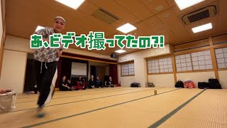 サヴァ本番前のアップ動画【白熱おしり歩き競争】第2弾